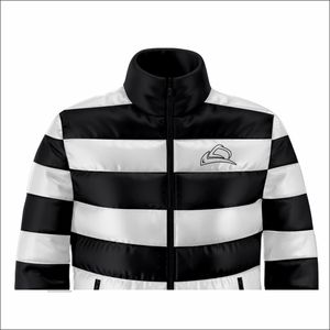 Manteau épais personnalisé et élégant pour l'hiver veste chaude à bulles avec fermeture à glissière à col en O pour le streetwear et la mode en plein air - Product Image 5