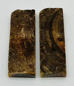 Écailles de corne de buffle naturelles artisanales de qualité supérieure pour la fabrication de manches de couteaux personnalisés, manches de couteaux faits à la main, style animal, forme naturelle - Product Image 5