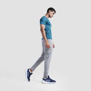 Pantalones Deportivos Personalizables con Logotipo, Ligeros, 100% Algodón, Color Gris Jaspeado, Talla XL, para Fitness/Deportes, Corte Recto, Lavado de Color - Product Image 4