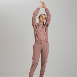 Conjunto de chándal de invierno de calidad para mujer, chándal de secado rápido transpirable con estampado único, ropa de entrenamiento de talla grande, chándal para mujer - Product Image 2