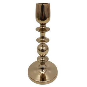 Candelabro de decoración de mesa de aluminio pulido de la mejor calidad, portavelas de diseño clásico personalizado para decoración del hogar para Navidad - Product Image 5