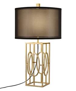 Lampe de table nouveau design élégant de palmier Laiton Look de luxe antique - Product Image 2