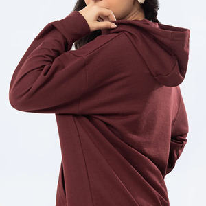 Nueva llegada sudaderas con capucha a prueba de viento de fábrica para mujeres para venta en línea sudaderas con capucha de algodón de mejor calidad para mujeres - Product Image 5