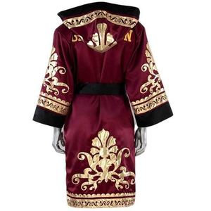 Bata de Boxeo con Capucha, 100% Algodón, de la Mejor Calidad, con Logotipo Personalizado, Impresión Serigráfica, para Boxeo y Lucha Libre Unisex - Product Image 2