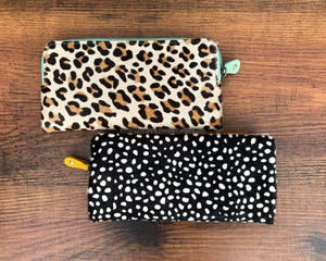 ใหม่จริงทําด้วยมือสัตว์พิมพ์รีไซเคิลหนังกระเป๋าสตางค์ร้อนขายผู้หญิงที่ไม่ซ้ํากันสไตล์วินเทจหรูหรารีไซเคิลหนังกระเป๋าสตางค์ - Product Image 3