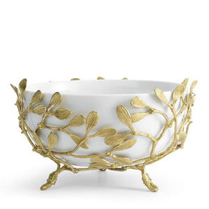 Soporte de frutero pulido brillante/mate de latón con soporte de Base antigua decorativa Cuenco de lujo Cuenco de servicio moderno Diseño único - Product Image 1