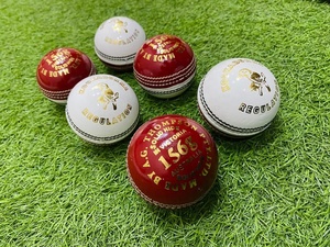 Pelota de críquet de cinco capas | Tamaño Hombres Mujeres Jóvenes | Peso 156gm 142gm 135gm | - Product Image 4