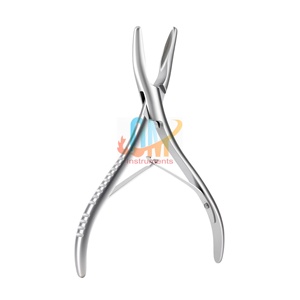 Instrumento Quirúrgico Ortopédico de Primera Calidad, Pinza para Huesos con Mordazas Curvas de 5 mm, Herramienta Manual de Precisión para Cortar Huesos |   OldMed - Product Image 1