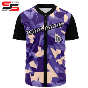 Uniforme de Béisbol para Adultos, Personalizado por Sublimación, Ropa Deportiva Unisex, Impresa, 100% Poliéster, Anti-UV, Superventas - Product Image 6