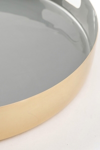 ถาดอลูมิเนียมสำหรับเสิร์ฟเครื่องดื่มชากาแฟสำหรับห้องนั่งเล่นหรือร้านอาหาร - Product Image 2