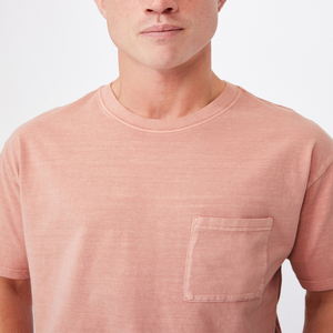 T-shirts pour hommes 100% coton, col rond, manches courtes, décontractés, anti-rides, respirants, de haute qualité, logo personnalisé imprimé - Product Image 5