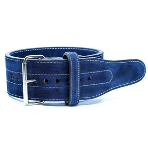 Cinturones de Gimnasio de Cuero Genuino Grueso de Doble Hebilla Personalizados para Sentadillas, Peso Muerto, Entrenamiento de Fuerza, Levantamiento de Pesas y Potencia - Product Image 4