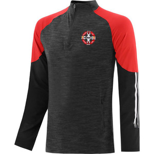 Tops de entrenamiento GAA personalizados, chaqueta de jersey con media cremallera con estampado de algodón 100% Digital frontal, estilo callejero, diseño sólido con cremallera - Product Image 1