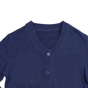 OEM Custom Wholesale Winter Casual Knitted Anti-Wrinkle Thick Button V-Neck <b>Cardigan</b> Greek Sorority Logo Plus Size University - Product Image 2