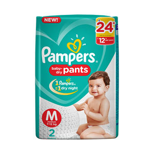 Pañales Pamper Tipo Cinta Adhesiva, Pañales para Bebé al por Mayor, Buena Calidad, Suaves, Transpirables, Desechables, 80 Piezas, 1 Bolsa - Product Image 1