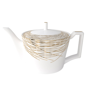 Tasse à thé et soucoupe chinoises en porcelaine osseuse, ensemble de vaisselle avec tasse, thé de l'après-midi, nid de vaisselle, assiette à dîner et assiettes de présentation - Product Image 5