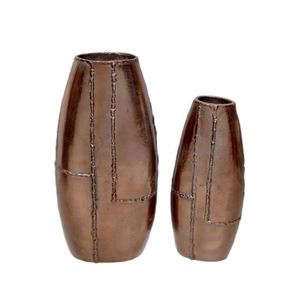 Vase à fleurs en aluminium décoratif de table de nouveau design avec finition de placage de nickel Vase à fleurs décoratif pour la maison personnalisé à vendre - Product Image 2