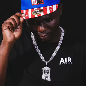 Pendentif élégant Hip Hop Iced Out Jésus en argent 925 plaqué argent avec moissanite, bijou unisexe - Product Image 6