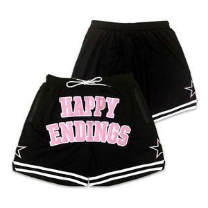 Pantalones cortos de baloncesto personalizados para hombre, Shorts deportivos de baloncesto con logotipo de sublimación y malla bordada - Product Image 3