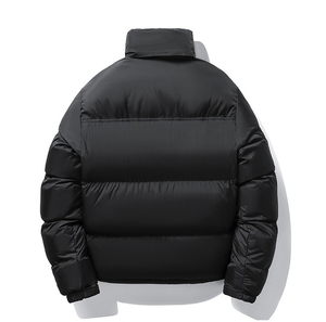 Chaqueta de Lona Acolchada para Hombre, de Alta Calidad, Informal, para Invierno, Ligera, Resistente al Viento, Impermeable, Reversible, con Logotipo Frontal - Product Image 2