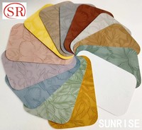 Sac motif animal résistant à l'abrasion Yangba daim léopard bijoux couleurs PU vinyle pour sacs