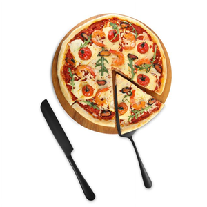Best Sale 2 pcs Metal Cake Pizza Cutting <b>Set</b> Wedding Cake Knife And Spatula Server <b>Set</b> in Low Price - Product Image 4