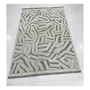 Lana Natural textura marrón arena crema Beige personalizado anudado a mano 6/6 calidad fabricante área alfombra para uso comercial doméstico - Product Image 1