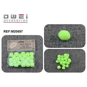 1 Pom Pom 20มม. 25U1 2U/C สำหรับงานฝีมือ - Product Image 1