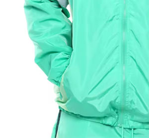 Conjunto de chándal deportivo cortavientos de nailon para hombre de mejor material por el fabricante de bajo precio 100% algodón para invierno - Product Image 5