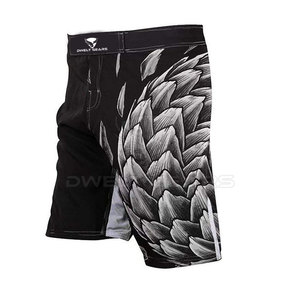 Shorts d'entraînement MMA et de boxe personnalisés avec logo, respirants et confortables en Spandex/Polyester pour hommes, idéaux pour les arts martiaux, pour adultes, vente chaude 2024, OEM - Product Image 3