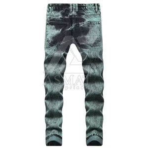Pantalones Vaqueros Casuales para Hombre, Cintura Alta, Corte Recto, para Uso en Exteriores, Gran Venta, MOQ Bajo - Product Image 6