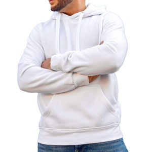 Vente à chaud solide casual sweats à capuche pour hommes pull plaine Logo personnalisé cordon à capuche classique couleur claire sweats à capuche en meilleure vente - Product Image 5