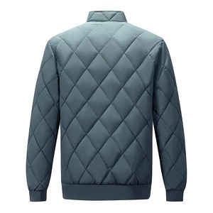 Chaqueta acolchada a prueba de viento de alta calidad, nuevas y elegantes chaquetas de invierno con cremallera, chaquetas informales con múltiples bolsillos para hombre al por mayor - Product Image 1