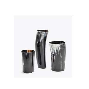 ชุดแก้วช็อตสไตล์ไวกิ้งยุคกลาง ขายดี ทำจากเขาควายแท้ ดีไซน์แบบยั่งยืน รับออกแบบตามสั่ง คุณภาพสูง มีตัวอย่างให้ฟรี - Product Image 4