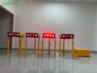 Feux indicateurs de piste d'approche de précision LED PAPI blancs et rouges pour système d'éclairage d'approche de piste d'aéroport