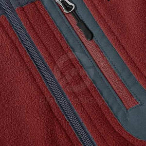 Vêtements pour jeunes, service OEM, veste en polaire d'hiver pour hommes avec logo frontal, couleurs personnalisées, haute qualité, écologique, faible MOQ - Product Image 6