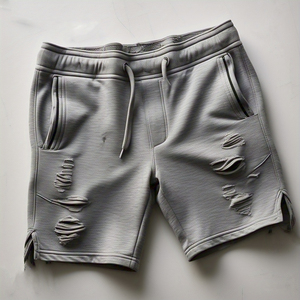 Haute qualité Offre Spéciale longueur régulière hommes sueur en détresse Shorts / gym yoga course entraînement shorts pour hommes - Product Image 3