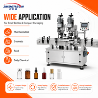 Machine de capsulage rotative automatique à 1, 2 ou 4 têtes pour petites bouteilles, cosmétiques, aliments et produits chimiques quotidiens – Ligne d'emballage