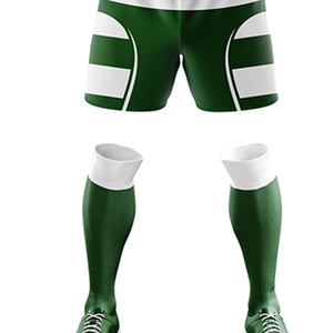Uniforme de rugby para hombre de talla grande de alta calidad con estampado de logotipo personalizado, nuevo diseño, conjunto de equipo deportivo de manga corta, ropa de moda transpirable - Product Image 5