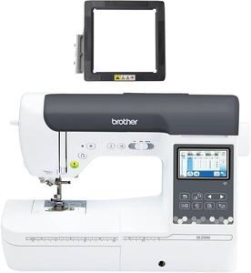 Machine à coudre et à broder informatisée SE2000 d'origine avec une zone de travail de 5x7 pouces - Product Image 4