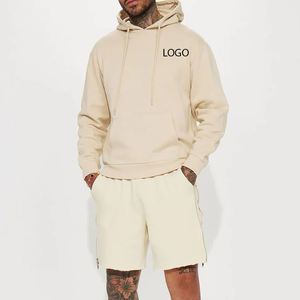 Sudadera con Capucha Extra Grande de Felpa Gruesa y Acogedora para Hombre, Estilo Urbano de Invierno, Ajuste Holgado Informal, Marca OEM, Último Diseño - Product Image 1