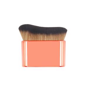Brocha de bronceado con logotipo personalizado Blend & Blur Self Tanner Rectángulo Brocha de maquillaje facial Big Single Rose Gold Foundation Kabuki Brush - Product Image 2