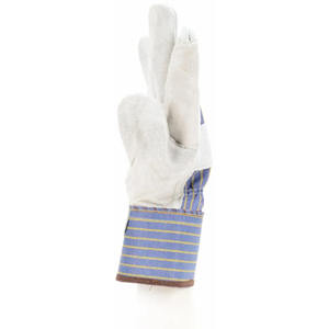 Gants de travail en cuir de vachette, manchette de sécurité, résistance à la chaleur pour les industries d'aménagement paysager de construction - Product Image 2
