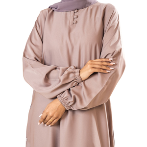 Dubai Style 2025 New Designs Wholesale Custom Abaya <b>Top</b> for Ladies Breathable Ramadan EID Prayer Dress Arabic Islamic Clothing - Product Image 3