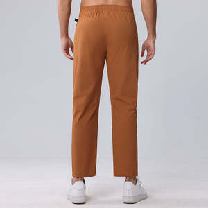 กางเกงผ้ายืดขายาวห้าสีมีซิปสำหรับผู้ชายกางเกงลำลองเนื้อสัมผัสเบา - Product Image 5