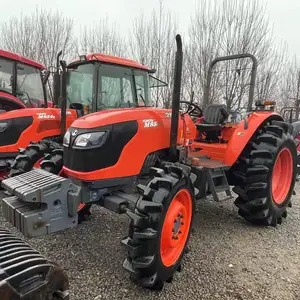 Used Japanese tractor KUBOTA farm tractors 70HP 95HP 100HP 130HP 4x4 wheeled tractor for sale