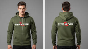 Sudadera con Capucha y Cremallera, Cálida para Invierno, Informal, Diseño con Cremallera, Tejido Jersey Transpirable, Ecológico e Impermeable, Unisex - Product Image 6