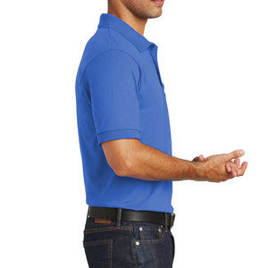 Polos para hombre 100% algodón para verano, bajo MOQ, precio económico, secado rápido, hechos en Pakistán - Product Image 2