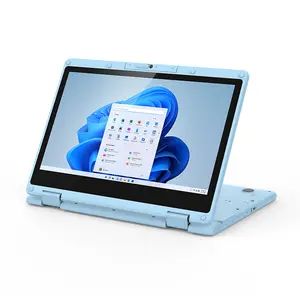 Самый дешевый 11,6 дюймов Intel N4020 Windows11 защищенный компьютер 4 ГБ + 128 ГБ сенсорный планшет IP54 Водонепроницаемый мобильный образовательный ноутбук для студентов