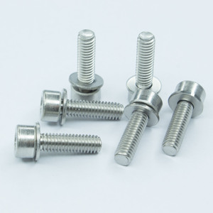 Vis de machine de rondelle de tête de fromage hexagonale de bon prix M5 * 20mm/tailles multiples résistant à la corrosion antirouille pour l'assemblage automobile - Product Image 6